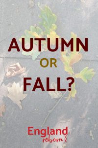 Autumn or fall? Which is better?